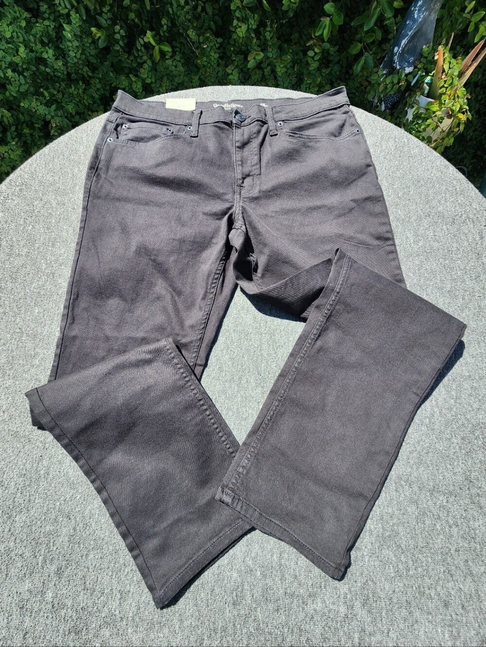 Goodfellow & Co Black Straight-Leg Chinos